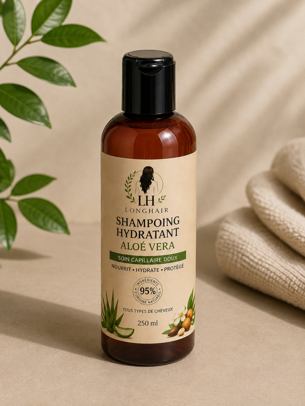Shampoing Hydratant Aloe Vera