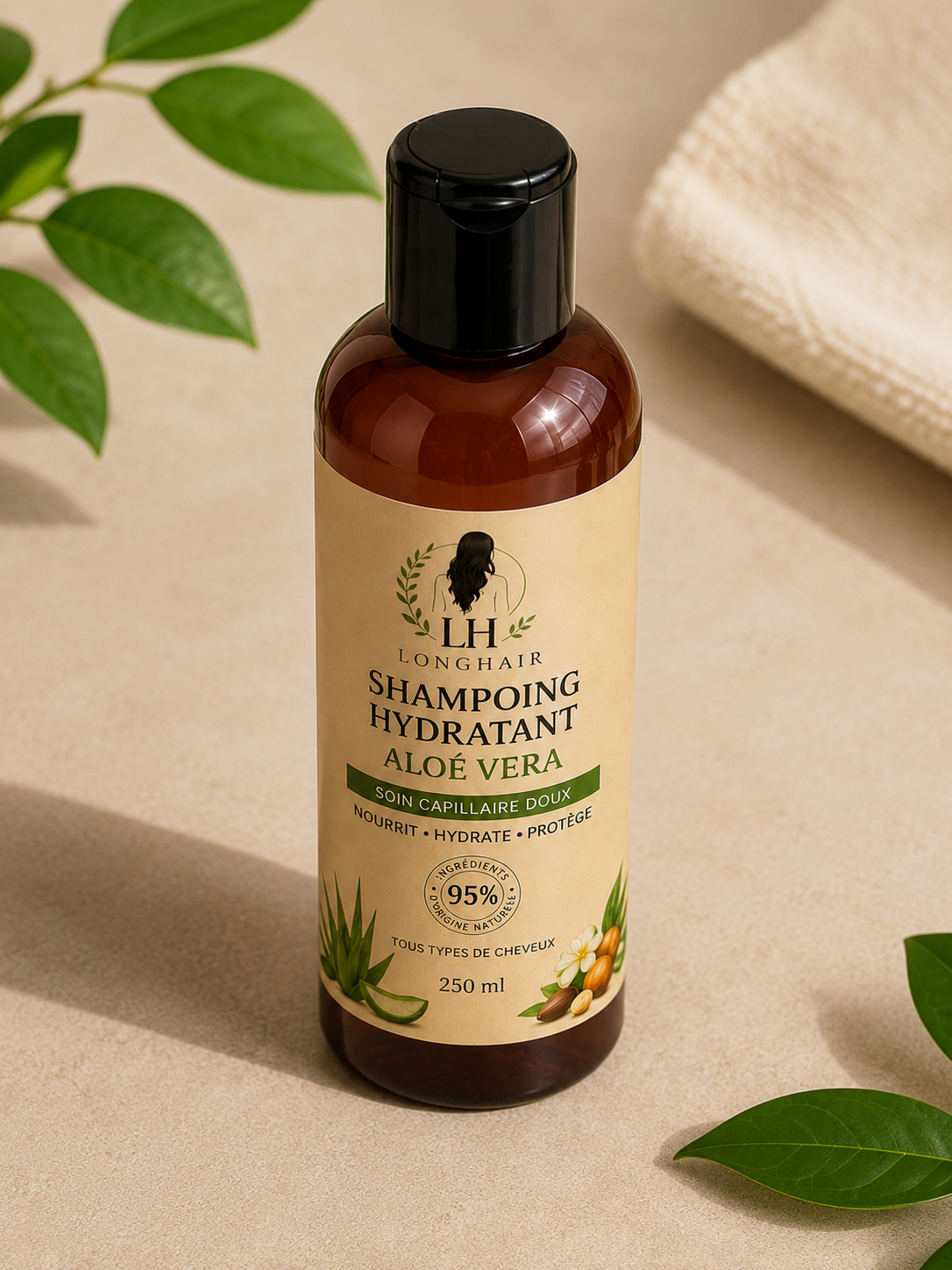 Shampoing Hydratant Aloe Vera